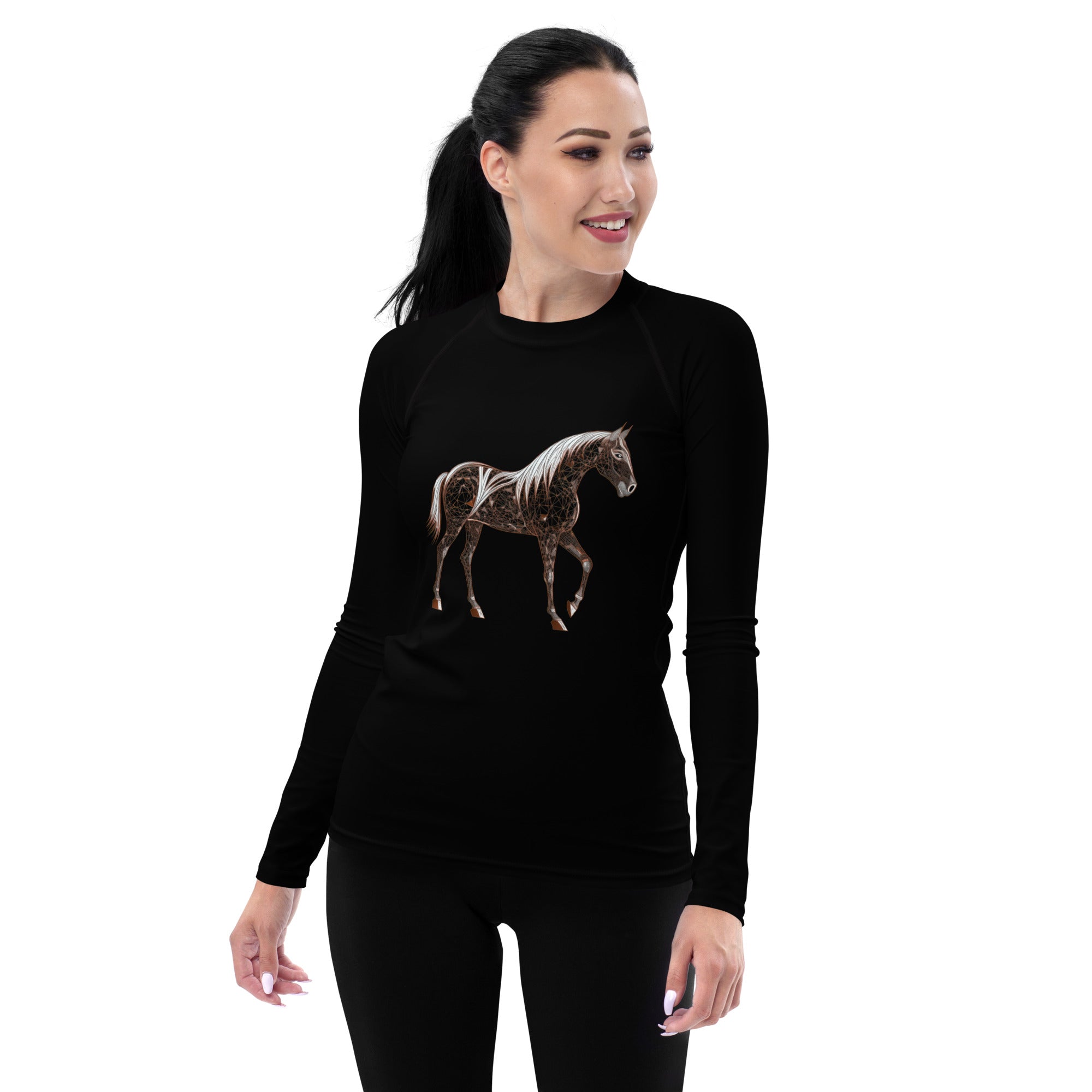 Majestic Moose Mural Rash Guard