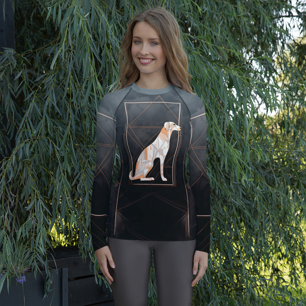 Dainty Dove Dance Rash Guard