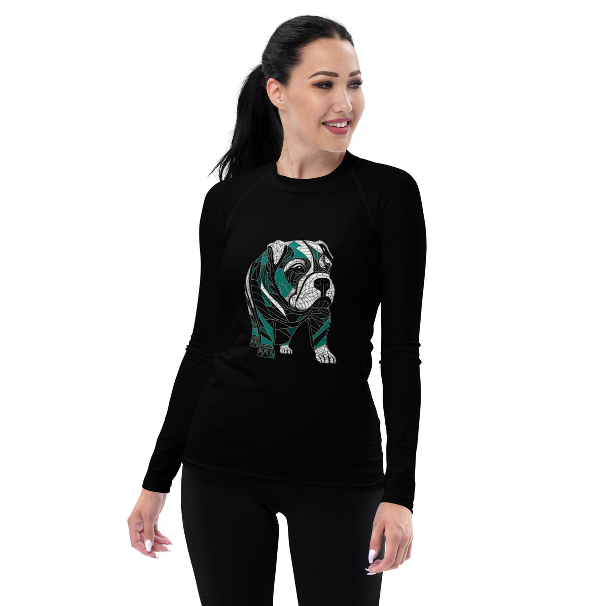 Lively Lemur Leap Rash Guard