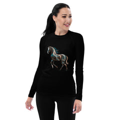 Captivating Cougar Chase Rash Guard