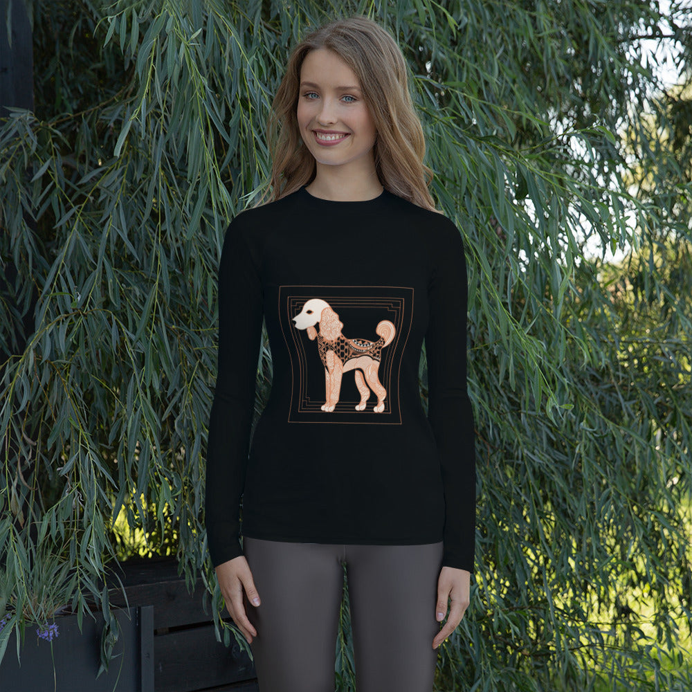 Canine Couture: Women's All-Over Print Rash Guard