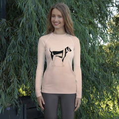 Sandy Paws Women's Rash Guard