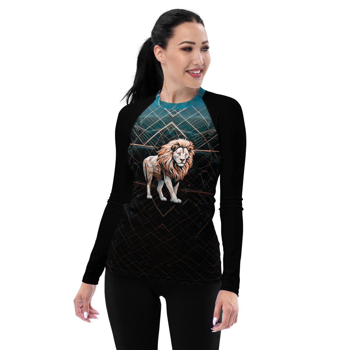 Safari Chic Women's Rash Guard