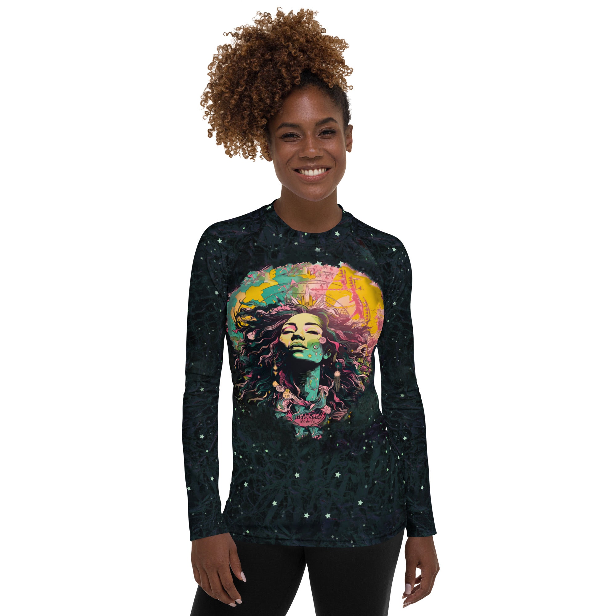 Notation Nautical Nectar Women's Rash Guard