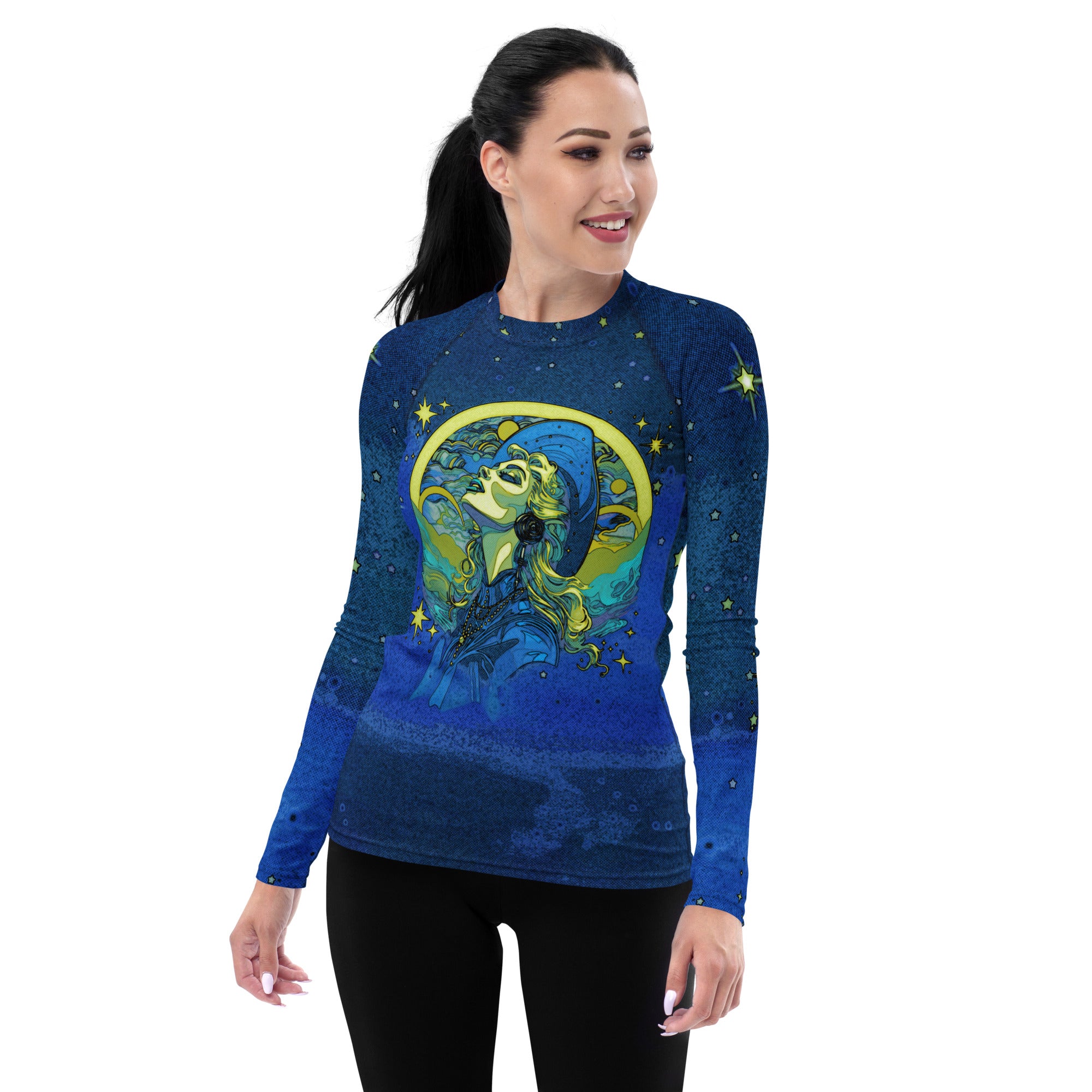 Pitched Pelican Parade Women's Rash Guard