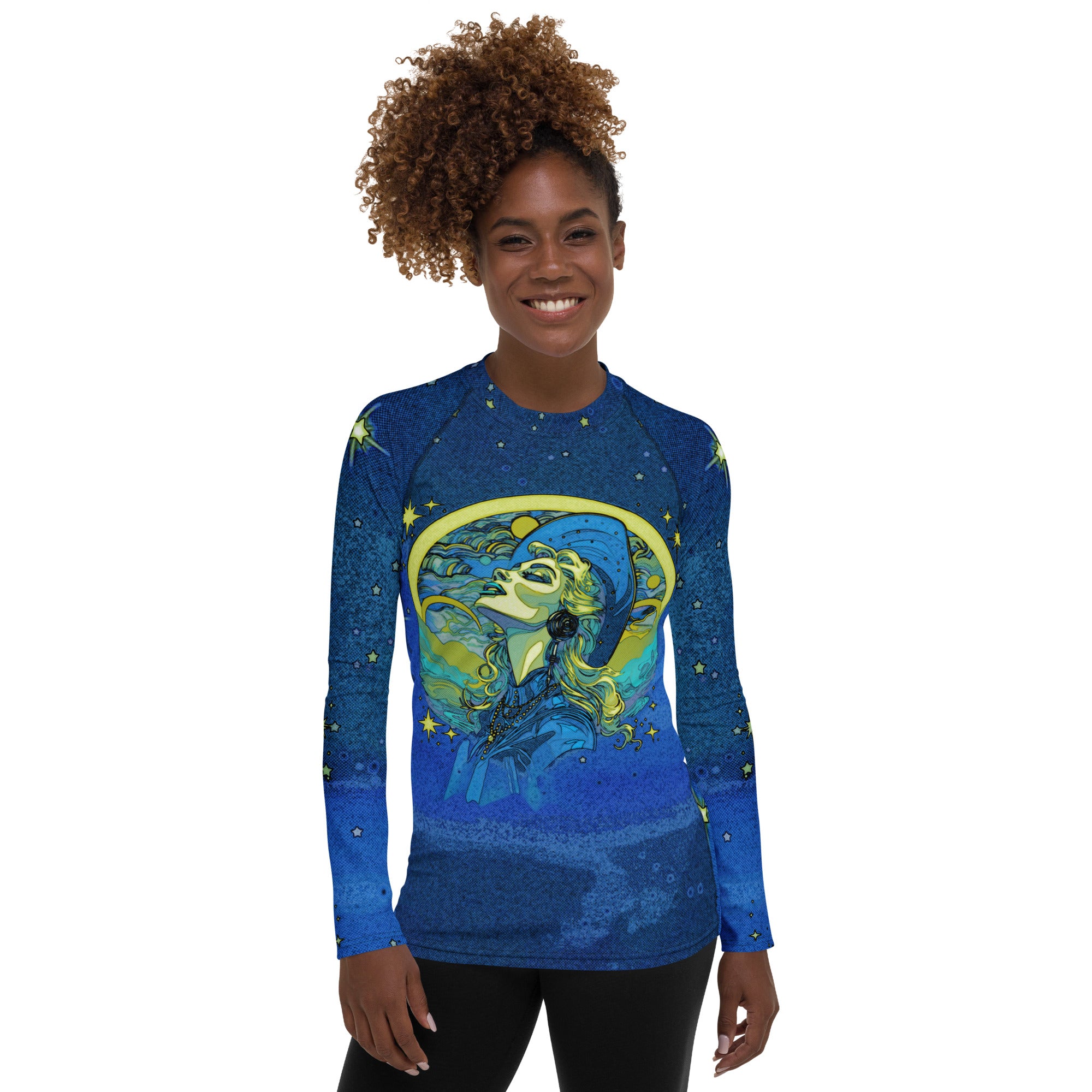 Pitched Pelican Parade Women's Rash Guard