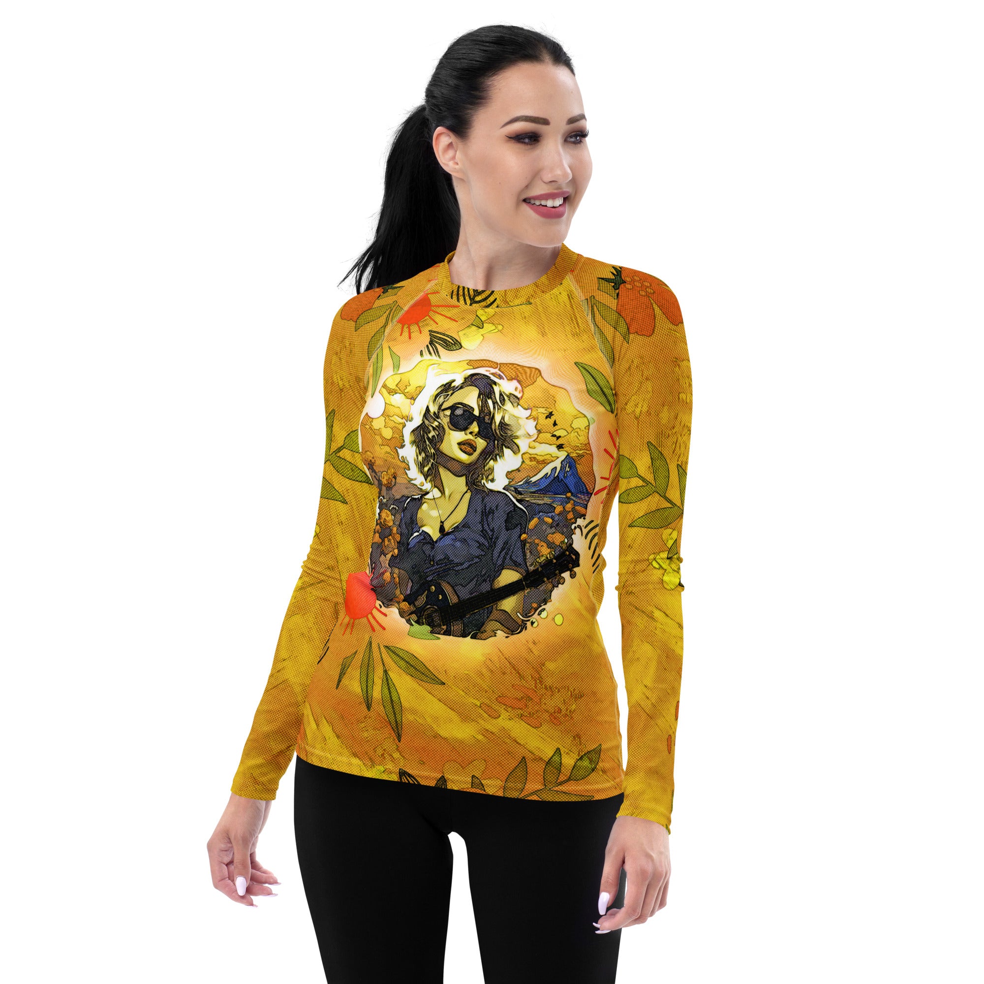 Energetic Eel Ensemble Women's Rash Guard