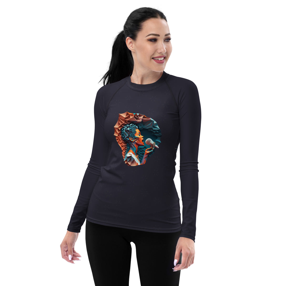 Symphony Splash Women's Rash Guard