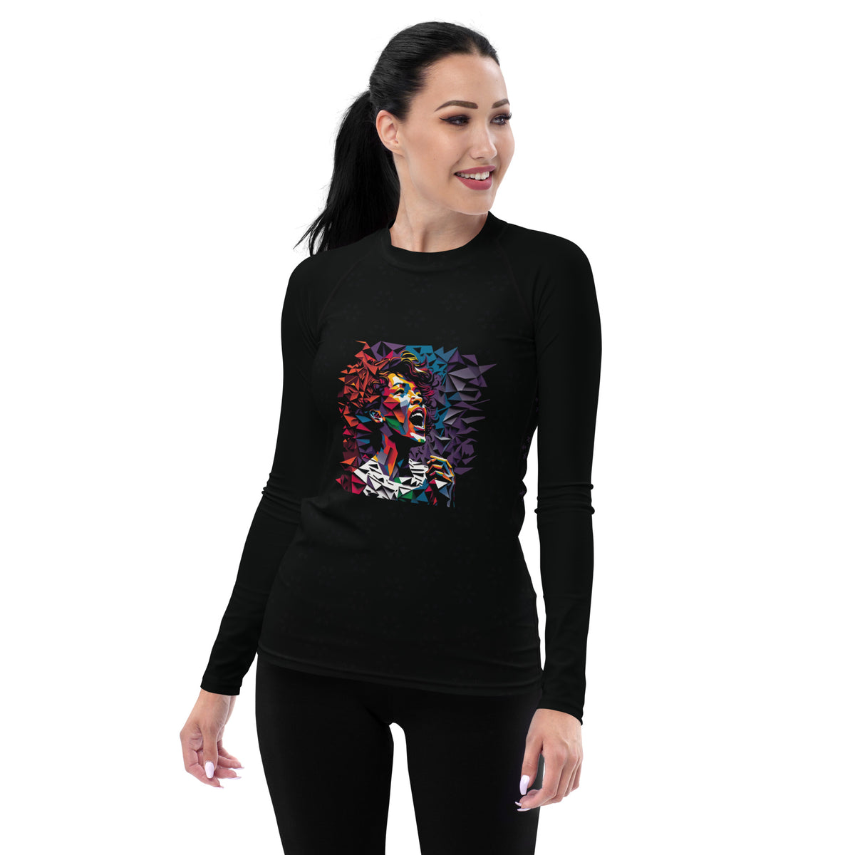 Marine Melodies Women's Rash Guard