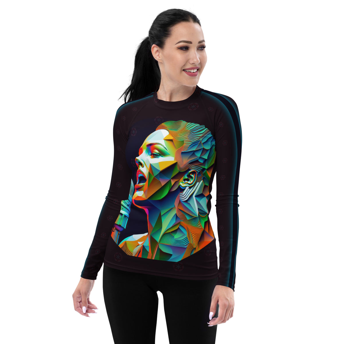 Vocal Waves Women's Rash Guard