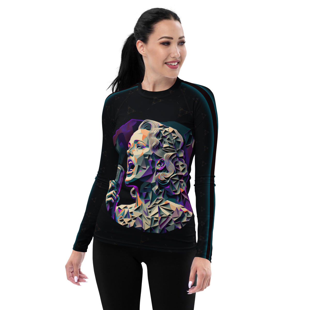 Aria of the Ocean Women's Rash Guard