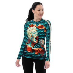 Hip Hop Flow Women's Rash Guard