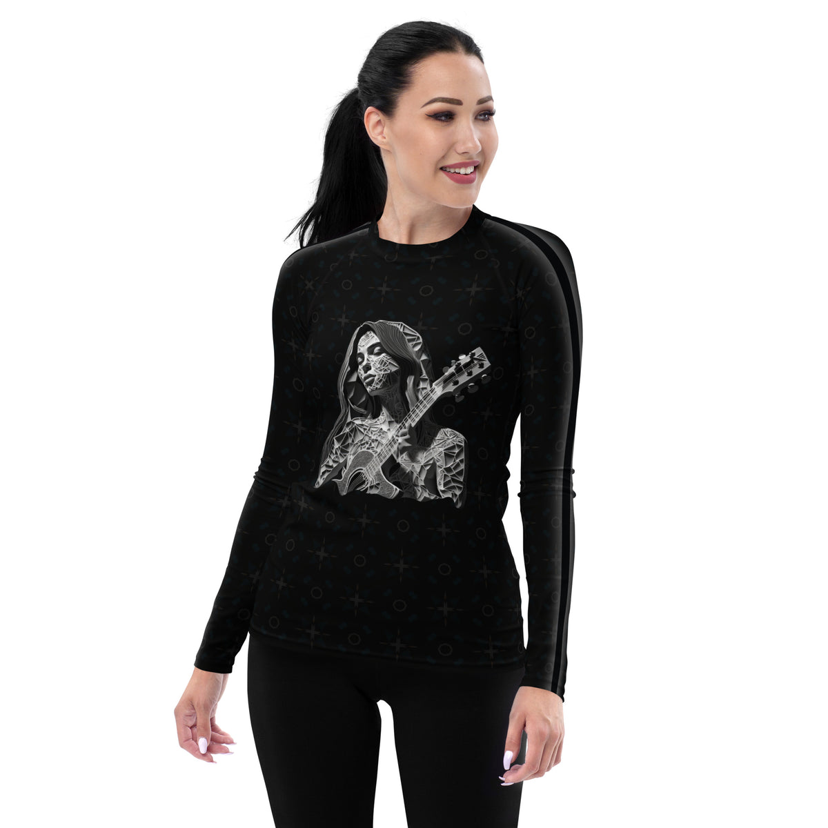 Legendary Leaders All-Over Print Women's Rash Guard