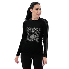 Harmonic Heroes All-Over Print Women's Rash Guard