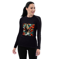 Epochal Epics All-Over Print Women's Rash Guard