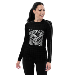 Siren of the Seas All-Over Print Women's Rash Guard