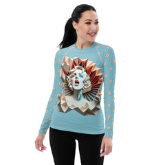 Melodic Wave Women's Rash Guard