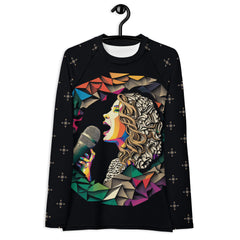 Vocal Harmony All-Over Print Women's Rash Guard