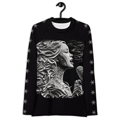 Sonic Serenade All-Over Print Women's Rash Guard