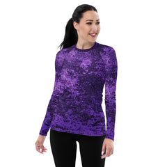 Mountain Majesty All-Over Print Women's Rash Guard