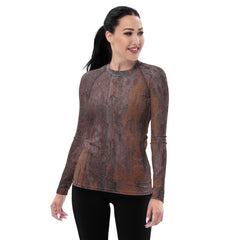 Copper Luster Women's Rash Guard