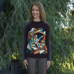 Greatest Hiker All-Over Print Women's Rash Guard