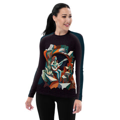 Greatest Hiker All-Over Print Women's Rash Guard