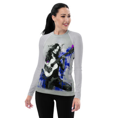 Abstract Exploration All-Over Print Women's Rash Guard