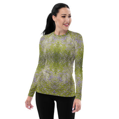 Velvet Venture Texture Women's Rash Guard