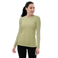 Botanical Garden Women's Rash Guard front view