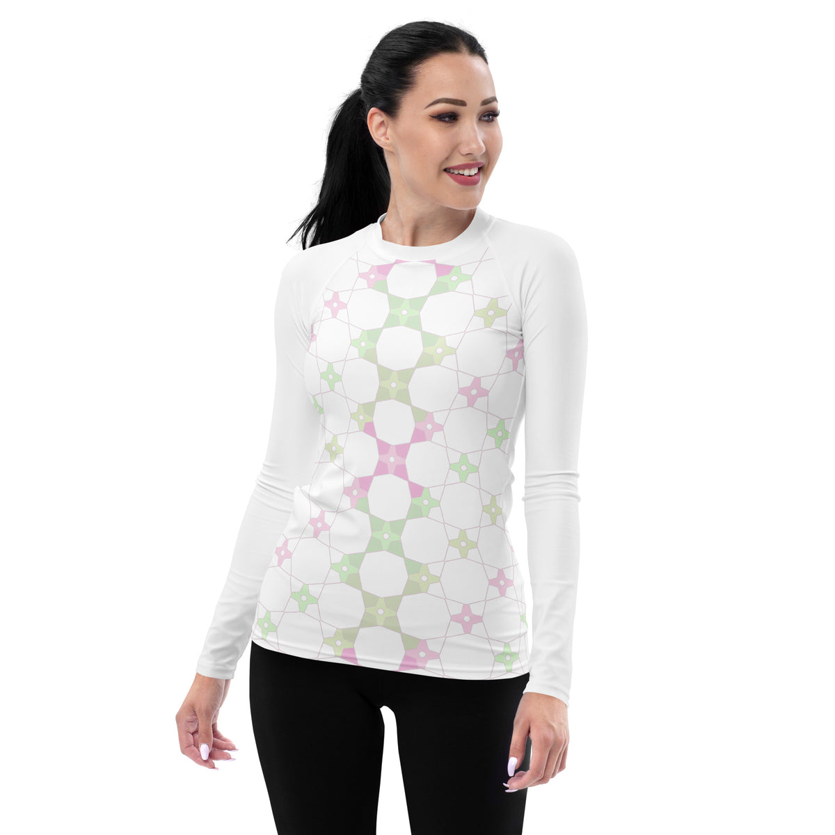 Cosmic Dream Women's Rash Guard front view