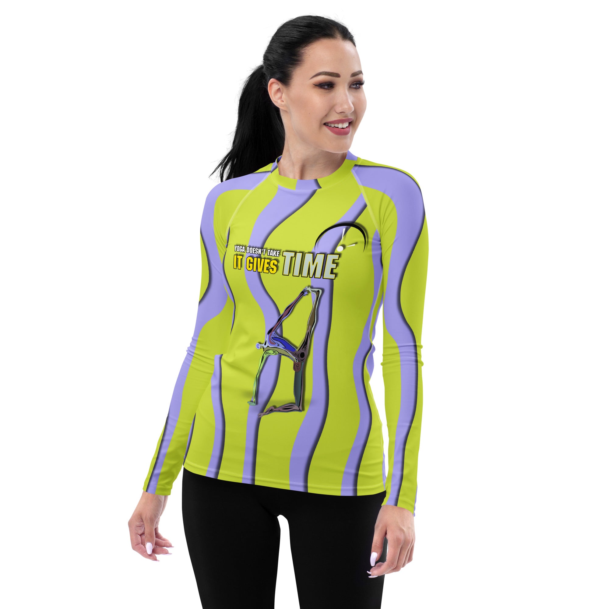 Lunar Lift Women's Rash Guard front view