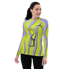 Lunar Lift Women's Rash Guard front view