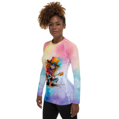 Banjo's Breezy Ballad  Women's Rash Guard