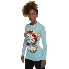 Melodic Wave Women's Rash Guard