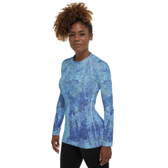 Silver Serenity Women's Rash Guard