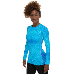 Jacquard Journey Texture Women's Rash Guard