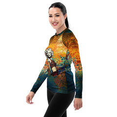 Elegant design Surfing 5-06 Rash Guard for female surfers