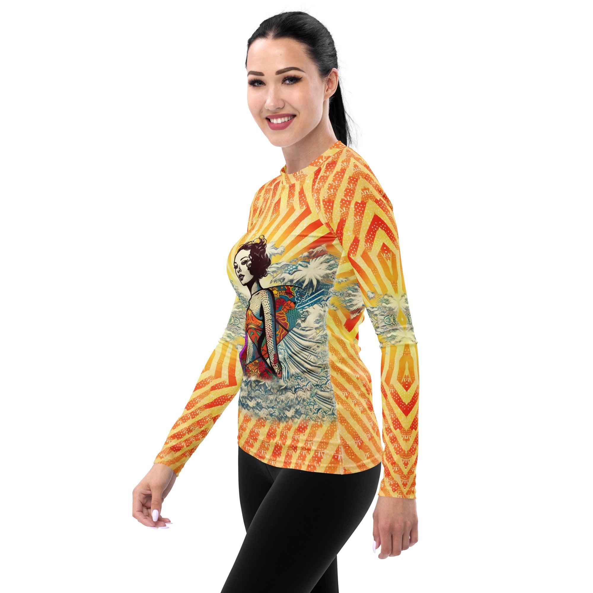 Stylish and comfortable Surfing 5-27 Women's Rash Guard for all-day wear