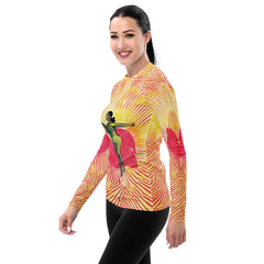 Durable Surfing 1 12 Women's Rash Guard, combining fashion with functional sun safety.