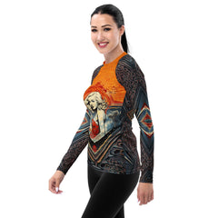 Surfing Adventure Rash Guard For Women - Beyond T-shirts