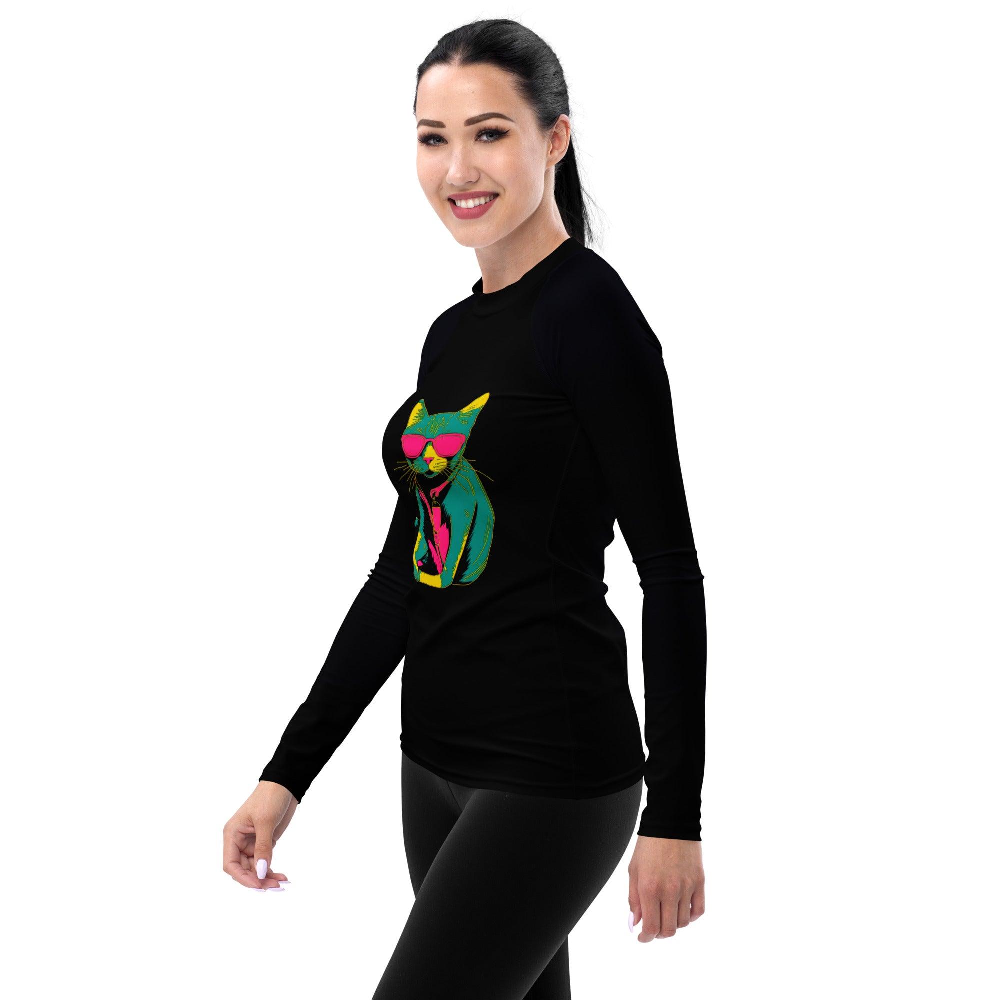 Charming Catnap Women's Rash Guard - Beyond T-shirts