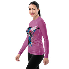 Couture Groove Women's All-Over Print Rash Guard - Beyond T-shirts