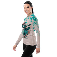 Haute Harmony Women's Fashion Jam Rash Guard - Beyond T-shirts