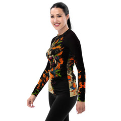 Kickboxing Fusion Women's Rash Guard Dynamic Impact - Beyond T-shirts