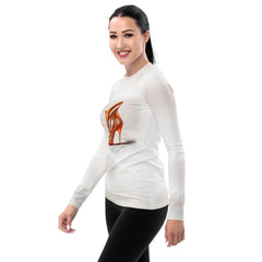 Nebula Step Futuristic Shoes Women's Rash Guard - Beyond T-shirts