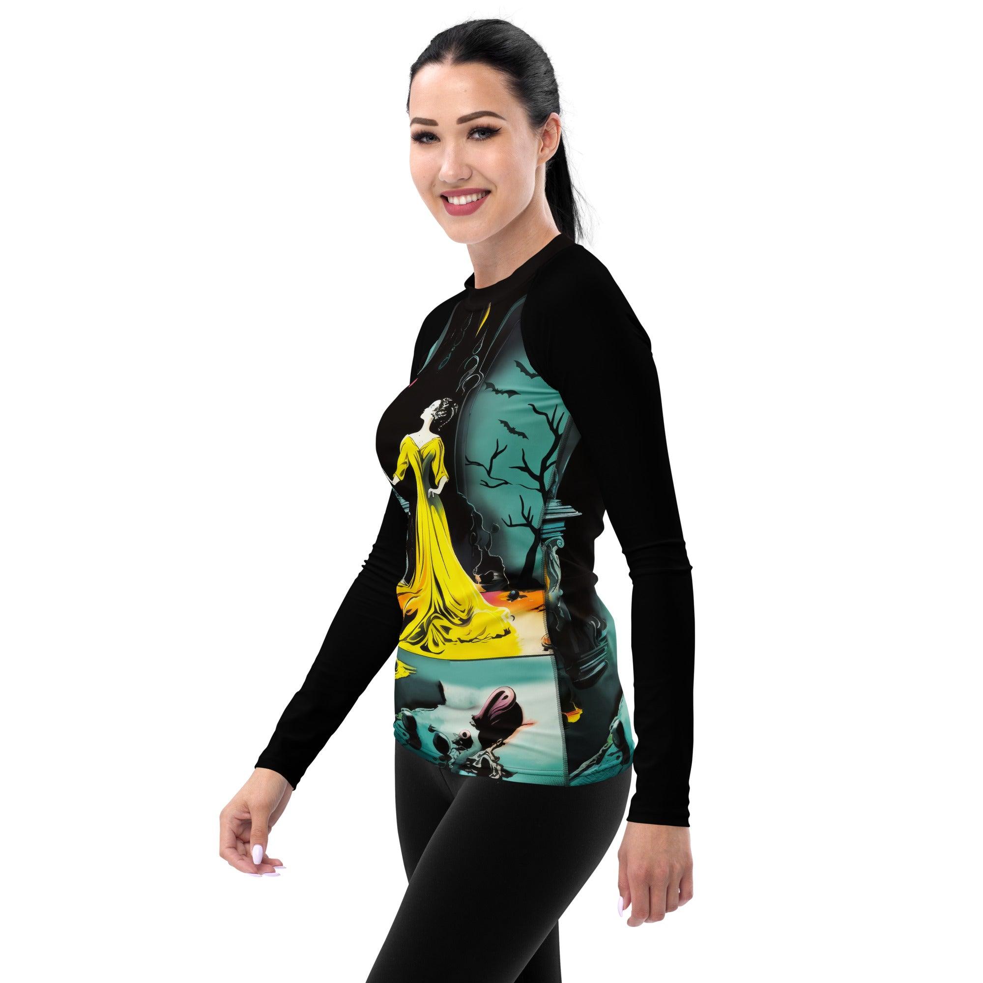 Creepy Crawlies Halloween Women's Rash Guard - Beyond T-shirts