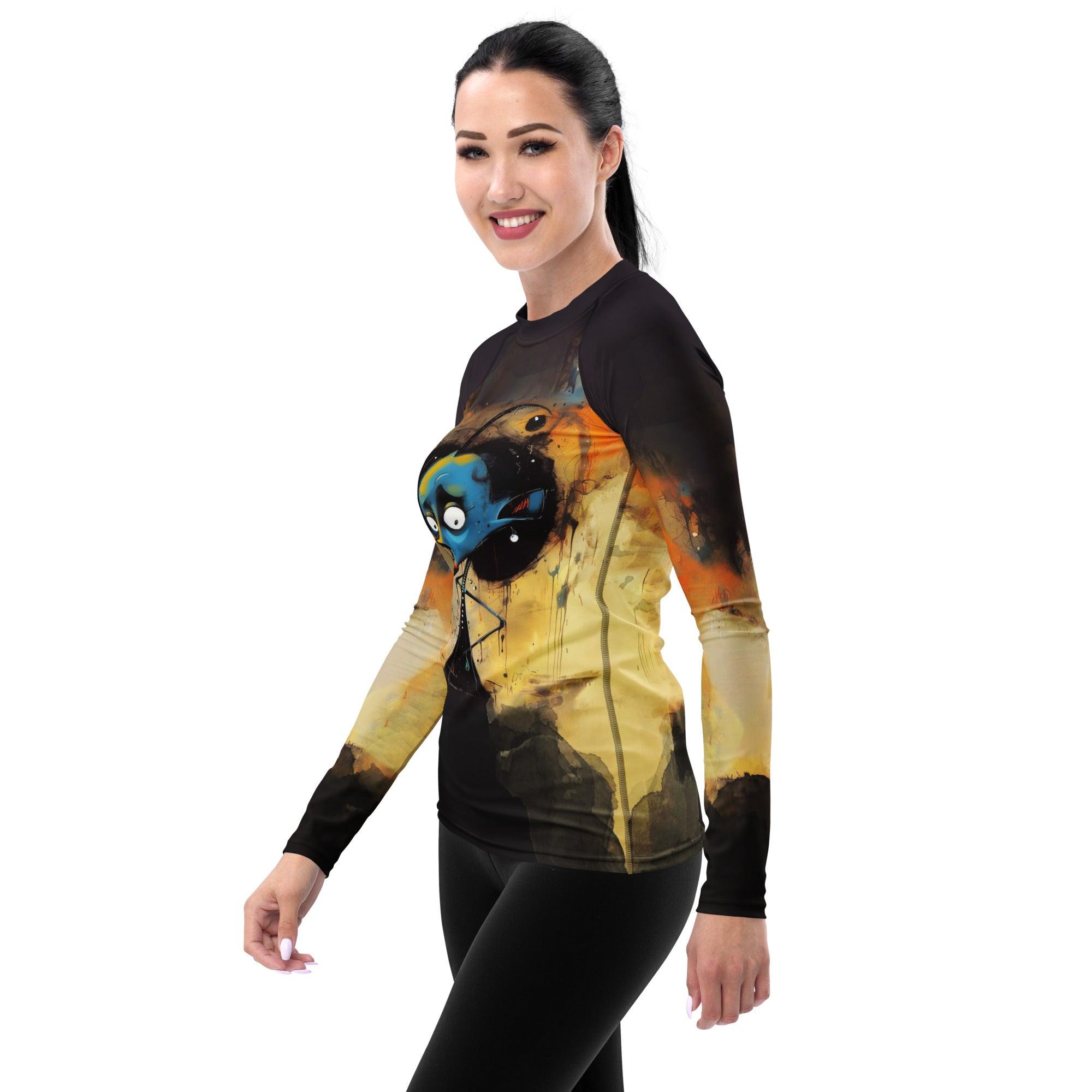 Haunted Forest Women's Rash Guard - Beyond T-shirts