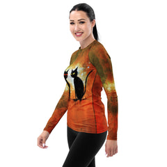 Witchy Wonders Halloween Women's Rash Guard - Beyond T-shirts