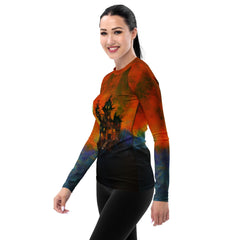 Halloween Magic All-Over Print Women's Rash Guard - Beyond T-shirts